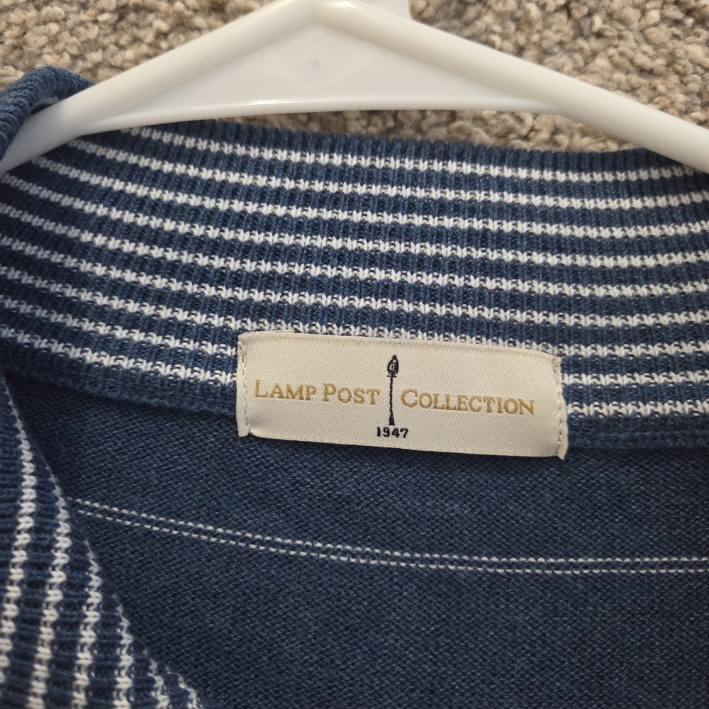 NEW‎ Lamp Post Collection Golf 1/4 Zip Sweater Size XL - Picture 6 of 12